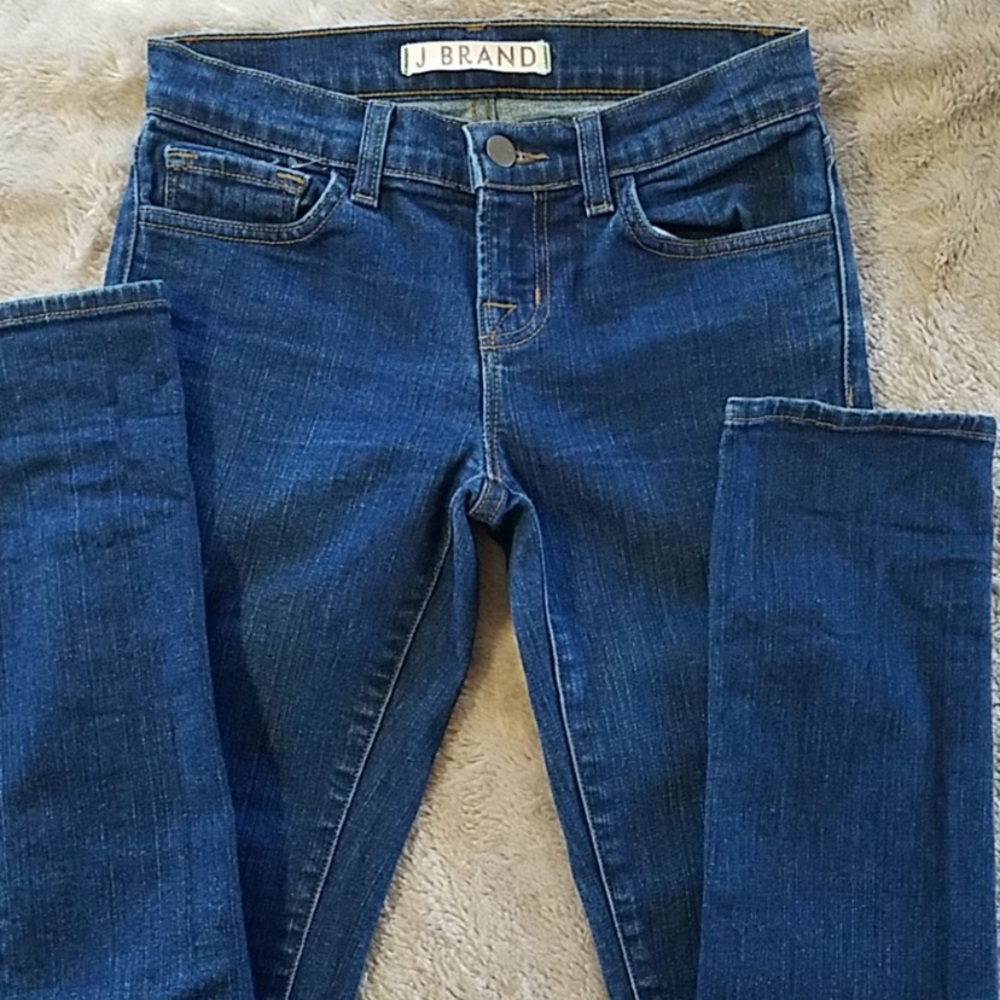 J BRAND 914 BRU Cigarette Leg Straight Pencil 25